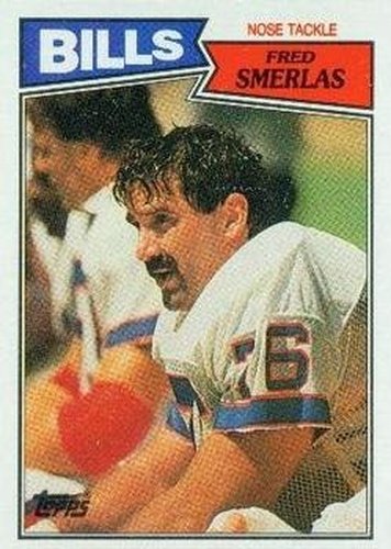 #368 Fred Smerlas - Buffalo Bills - 1987 Topps Football