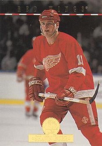 #368 Shawn Burr - Detroit Red Wings - 1994-95 Leaf Hockey