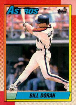 #368 Bill Doran - Houston Astros - 1990 Topps Baseball