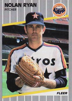 #368 Nolan Ryan - Houston Astros - 1989 Fleer Baseball