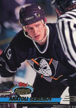 #368 Anatoli Semenov - Anaheim Mighty Ducks - 1993-94 Stadium Club Hockey