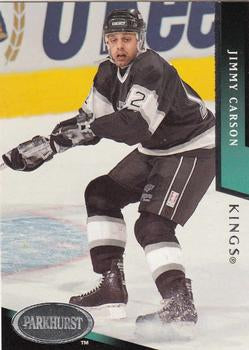 #368 Jimmy Carson - Los Angeles Kings - 1993-94 Parkhurst Hockey