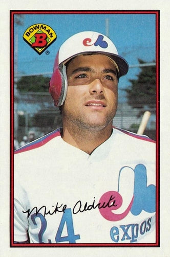 #368 Mike Aldrete - Montreal Expos - 1989 Bowman Baseball