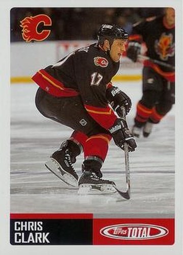 #368 Chris Clark - Calgary Flames - 2002-03 Topps Total Hockey