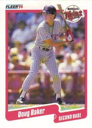 #368 Doug Baker - Minnesota Twins - 1990 Fleer USA Baseball