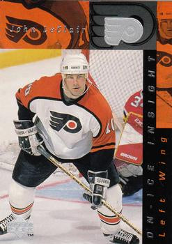 #368 John LeClair - Philadelphia Flyers - 1996-97 Upper Deck Hockey