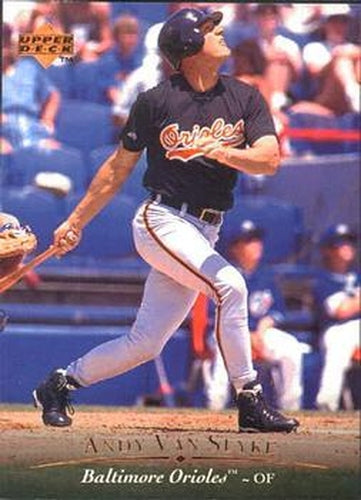 #368 Andy Van Slyke - Baltimore Orioles - 1995 Upper Deck Baseball