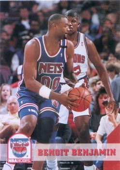 #368 Benoit Benjamin - New Jersey Nets - 1993-94 Hoops Basketball