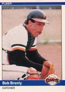 #368 Bob Brenly - San Francisco Giants - 1984 Fleer Baseball