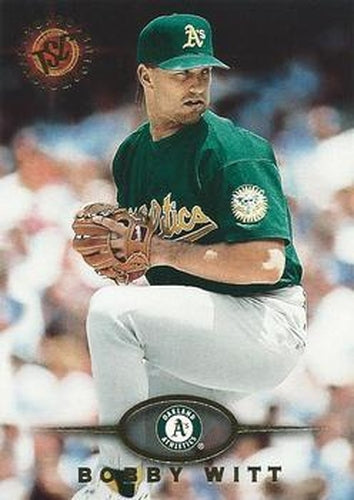 #368 Bobby Witt - Oakland Athletics - 1995 Stadium Club Baseball