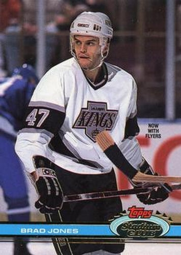 #368 Brad Jones - Philadelphia Flyers - 1991-92 Stadium Club Hockey