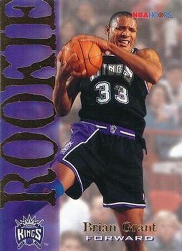 #368 Brian Grant - Sacramento Kings - 1994-95 Hoops Basketball