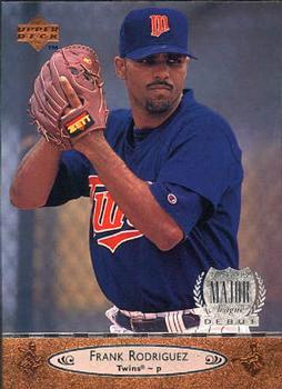 #368 Frank Rodriguez - Minnesota Twins - 1996 Upper Deck Baseball