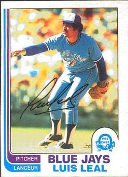 #368 Luis Leal - Toronto Blue Jays - 1982 O-Pee-Chee Baseball