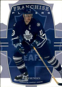 #368 Mats Sundin - Toronto Maple Leafs - 2002-03 Be a Player First Edition Hockey
