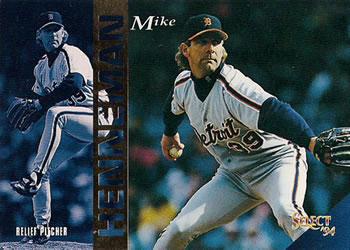 #368 Mike Henneman - Detroit Tigers - 1994 Select Baseball