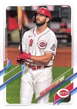 #368 Mike Moustakas - Cincinnati Reds - 2021 Topps Baseball