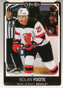 #368 Nolan Foote - New Jersey Devils - 2021-22 O-Pee-Chee Hockey