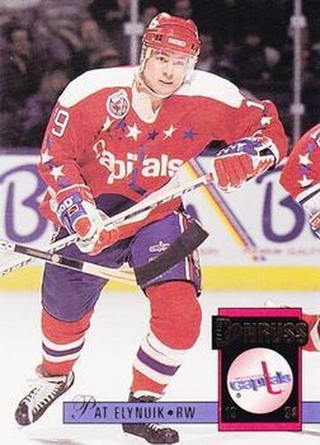#368 Pat Elynuik - Washington Capitals - 1993-94 Donruss Hockey