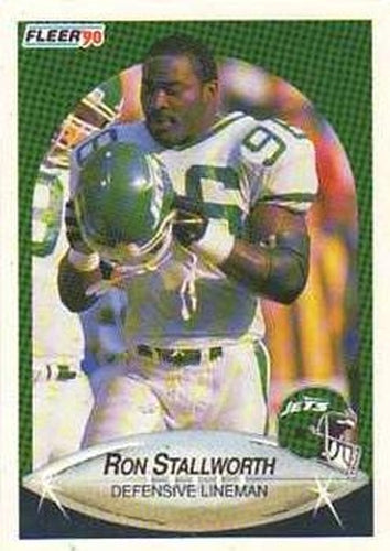 #368 Ron Stallworth - New York Jets - 1990 Fleer Football
