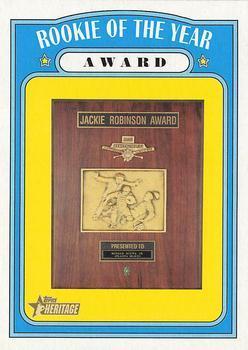 #368 Rookie of the Year Award - - 2021 Topps Heritage Baseball