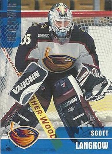 #368 Scott Langkow - Atlanta Thrashers - 1999-00 Be a Player Memorabilia Hockey