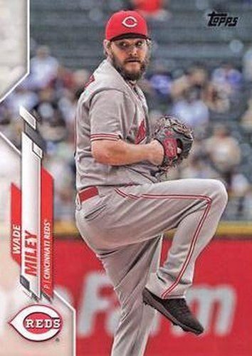 #368 Wade Miley - Cincinnati Reds - 2020 Topps Baseball