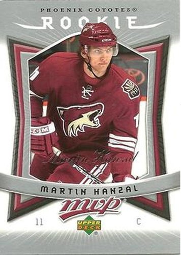 #368 Martin Hanzal - Phoenix Coyotes - 2007-08 Upper Deck MVP Hockey