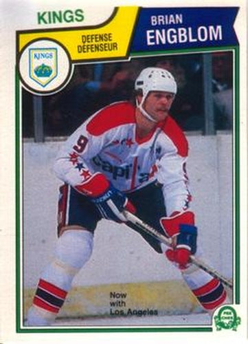 #368 Brian Engblom - Los Angeles Kings - 1983-84 O-Pee-Chee Hockey