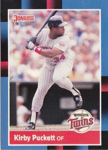 #368 Kirby Puckett - Minnesota Twins - 1988 Donruss Baseball