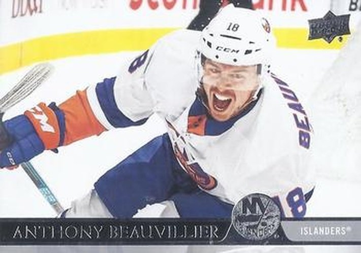 #368 Anthony Beauvillier - New York Islanders - 2020-21 Upper Deck Hockey