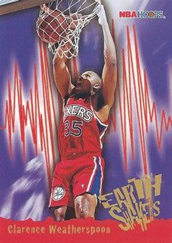 #368 Clarence Weatherspoon - Philadelphia 76ers - 1995-96 Hoops Basketball