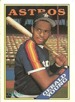 #368 Gerald Young - Houston Astros - 1988 O-Pee-Chee Baseball