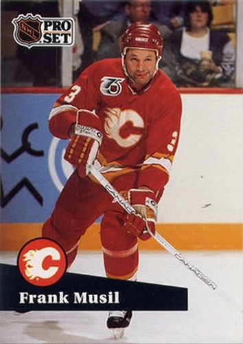 #368 Frank Musil - 1991-92 Pro Set Hockey