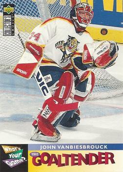 #368 John Vanbiesbrouck - Florida Panthers - 1995-96 Collector's Choice Hockey