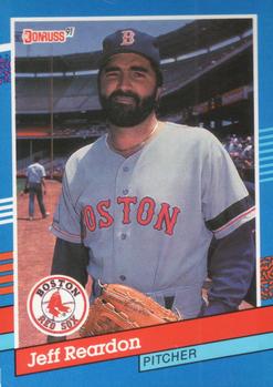 #369 Jeff Reardon - Boston Red Sox - 1991 Donruss Baseball