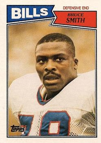 #369 Bruce Smith - Buffalo Bills - 1987 Topps Football