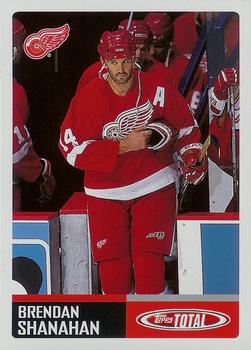 #369 Brendan Shanahan - Detroit Red Wings - 2002-03 Topps Total Hockey