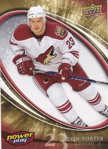 #369 Kevin Porter - Phoenix Coyotes - 2008-09 Upper Deck Power Play Box Set Hockey