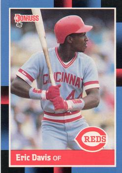 #369 Eric Davis - Cincinnati Reds - 1988 Donruss Baseball