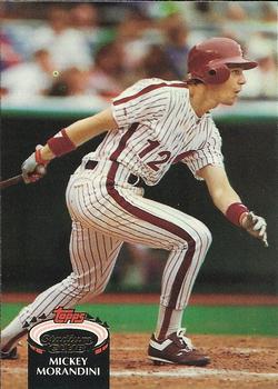 #369 Mickey Morandini - Philadelphia Phillies - 1992 Stadium Club Baseball