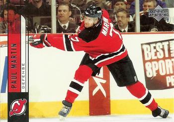 #369 Paul Martin - New Jersey Devils - 2006-07 Upper Deck Hockey