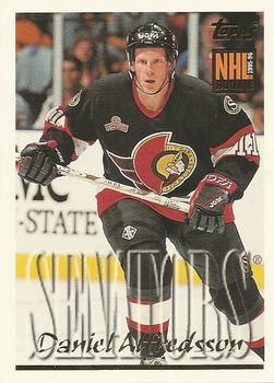 #369 Daniel Alfredsson - Ottawa Senators - 1995-96 Topps Hockey
