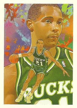 #369 Alvin Robertson - Milwaukee Bucks - 1990-91 Hoops Basketball