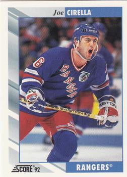 #369 Joe Cirella - New York Rangers - 1992-93 Score USA Hockey