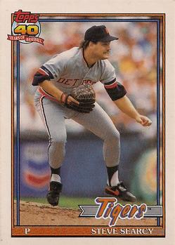 #369 Steve Searcy - Detroit Tigers - 1991 O-Pee-Chee Baseball