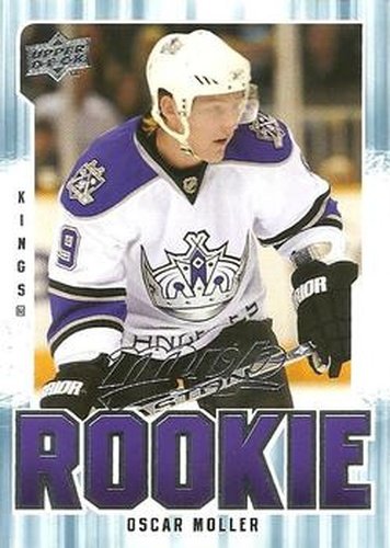#369 Oscar Moller - Los Angeles Kings - 2008-09 Upper Deck MVP Hockey