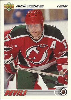 #369 Patrik Sundstrom - New Jersey Devils - 1991-92 Upper Deck Hockey