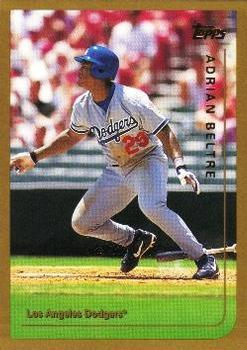 #369 Adrian Beltre - Los Angeles Dodgers - 1999 Topps Baseball