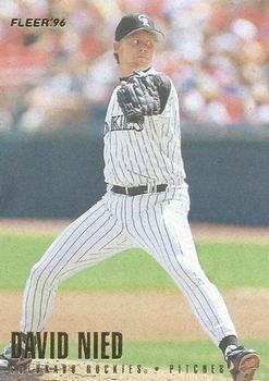 #369 David Nied - Colorado Rockies - 1996 Fleer Baseball